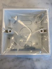 **Surface Mount 32mm Single Pattress Back Box (box of 25) NEW**