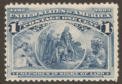 UNITED STATES 1893 SG235 1c Columbian Exposition, Chicago MM