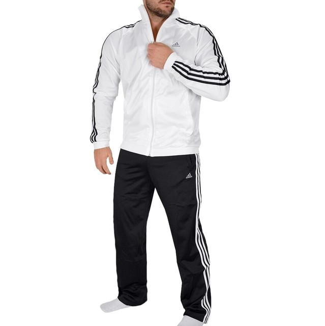 adidas sportanzug weiß