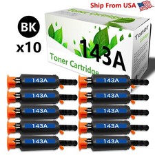 10 Pack W1143AD 143A Toner Cartridge for Neverstop Laser MFP 1202w Printer