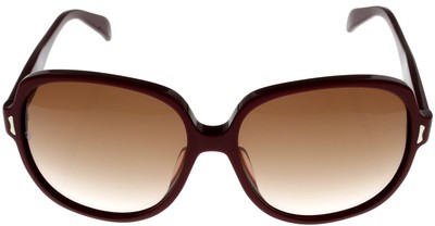 Giorgio Armani Sunglasses Women GA844 ARU Square Burgundy | eBay display picture 1