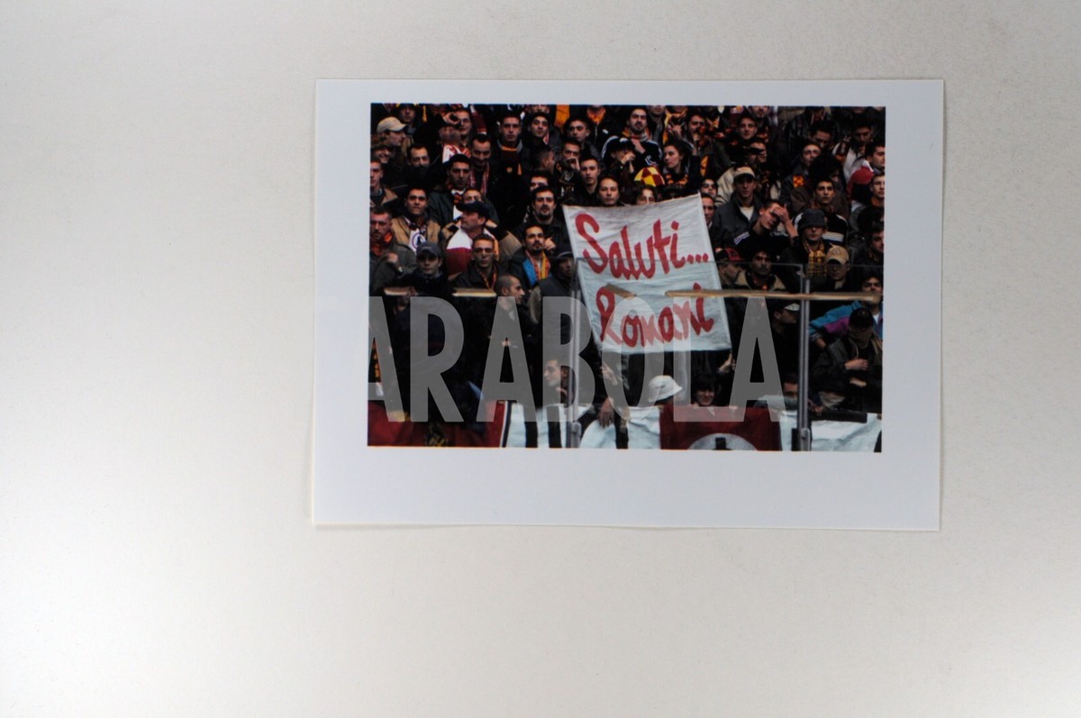 Vintage Press Photo Football Serie A 1997-98 As Roma, Fans IN