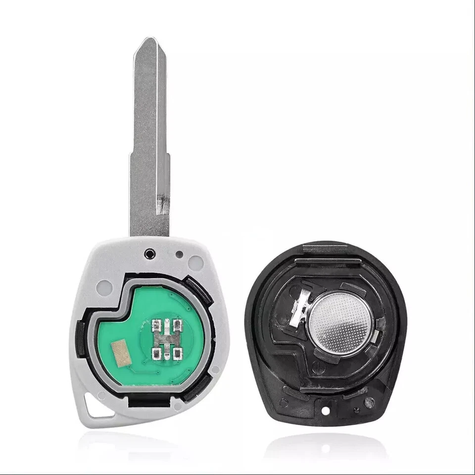2 按钮遥控汽车钥匙 433MHZ ID46 芯片适用于铃木 SX4 Swift Alto Vitara Ignis — 第 2/4 张图片