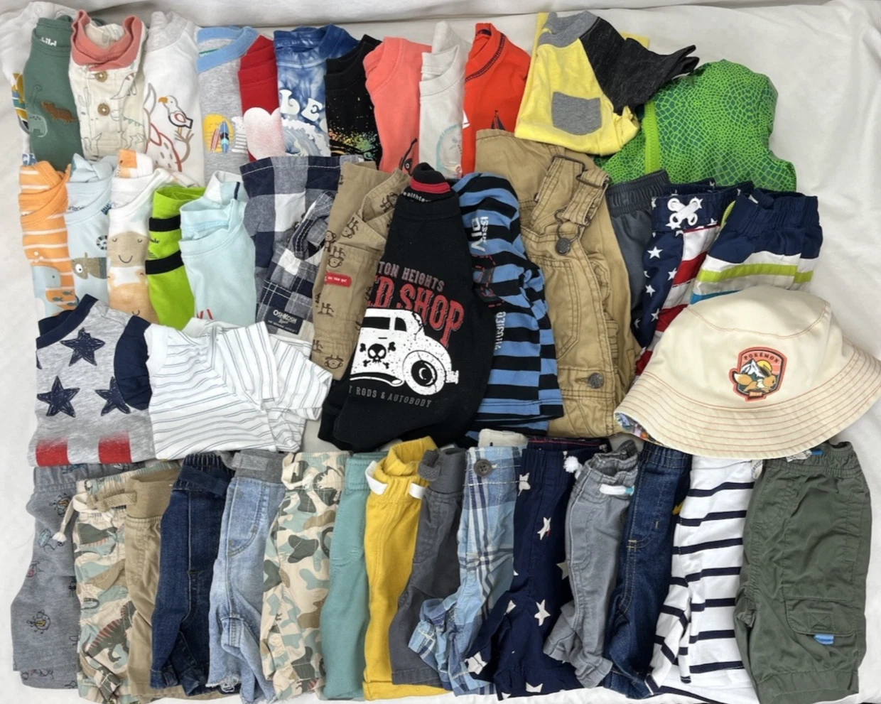 Infant Toddler Boy 18 Months Clothing Lot of 45 Carter’s Garanimals
Opens in a new window or tab