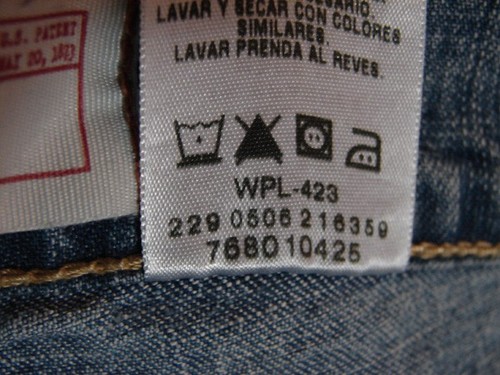 LC11431 2006 LEVI'S SIGNATURE LOW RISE FLARE JEANS GIRLS YOUTH sz16.5 (29x28.5) - Picture 5 of 7