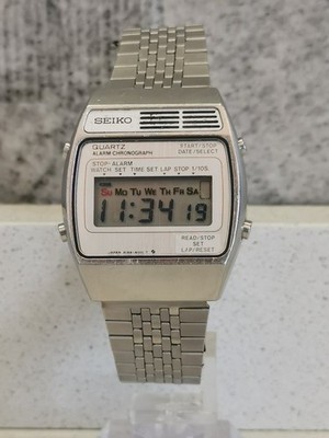 Seiko Vintage LCD A159 4000-G Digital Quarzuhr Juni 1977