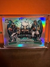 2025 Panini Donruss Optic - Dual Downtown - Jalen Hurts - Nick Foles - CASE HIT