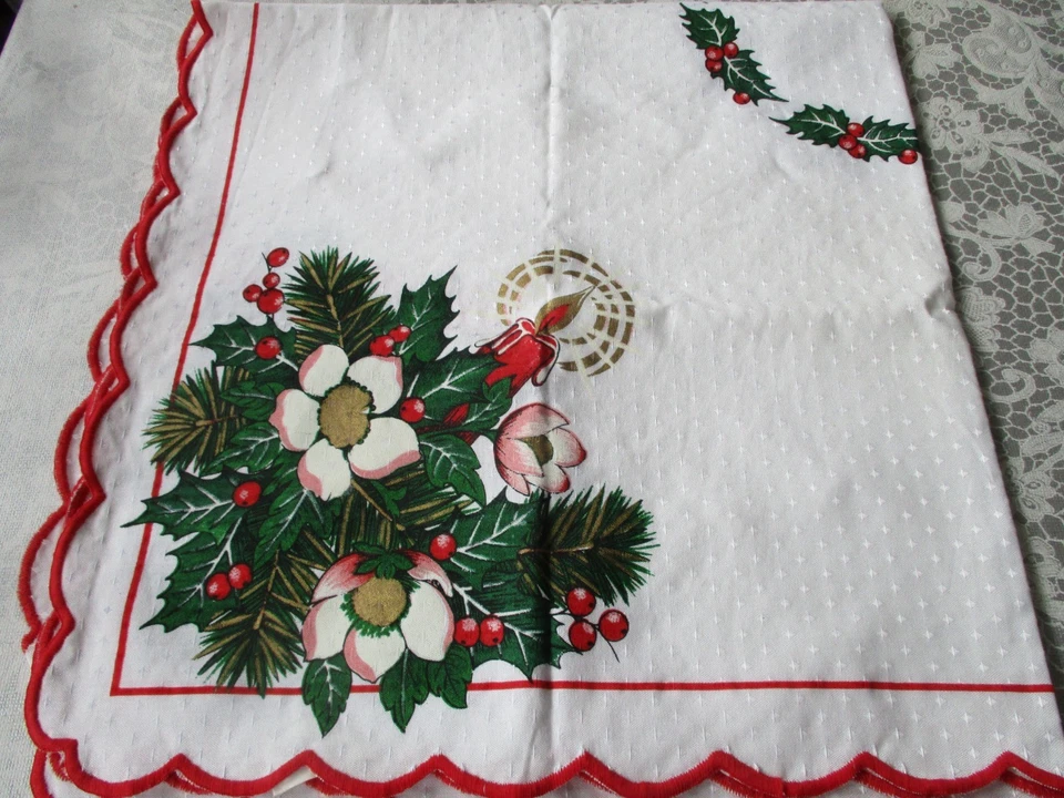 Weihnachts Tischdecke Mitteldecke  ca. 75 x 75 cm