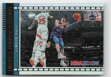 2021-22 Hoops Winter #14 LaMelo Ball Lights Camera Action Holo