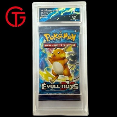 Booster Pokémon Gradé CA 9 - XY Évolutions - RAICHU - Scellé Fr - Photo 1/2