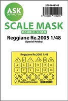 Art Scale Kit 200-M48162 - 1:48 Reggiane Re.2005 Double-Sided Fit Express Mask