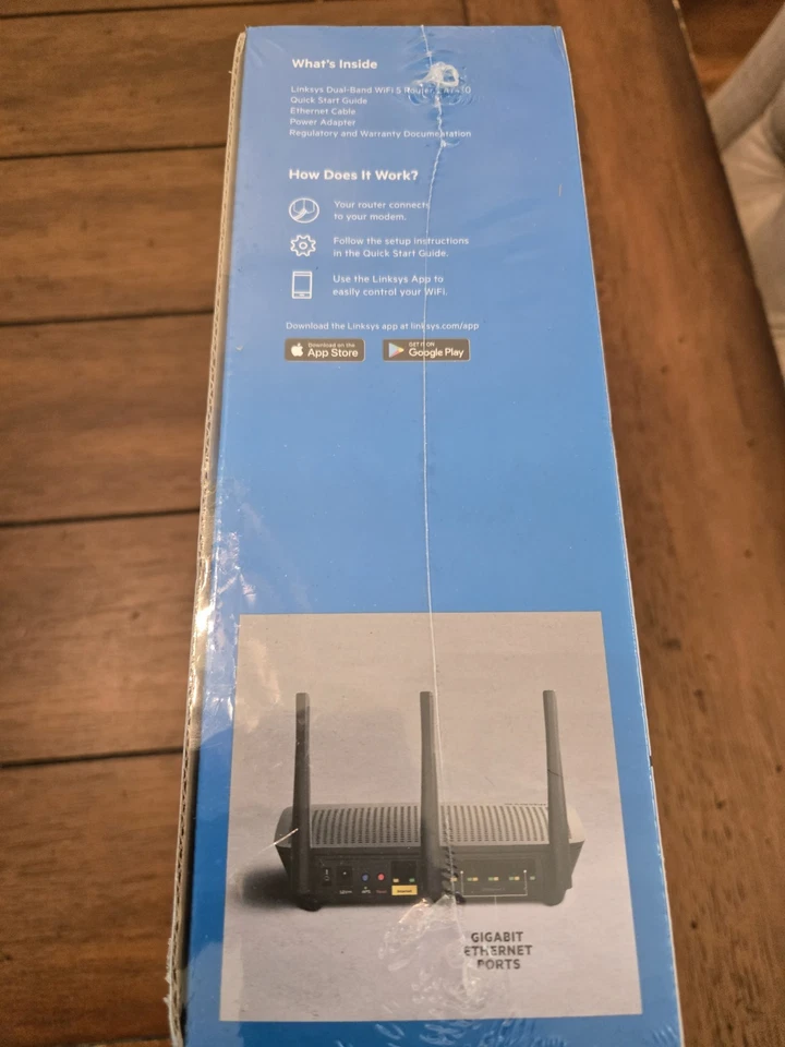 Linksys EA7430 Max-Stream Dual-Band AC1900 Wi-Fi 5 Router New Unopened  - Image 4 of 4