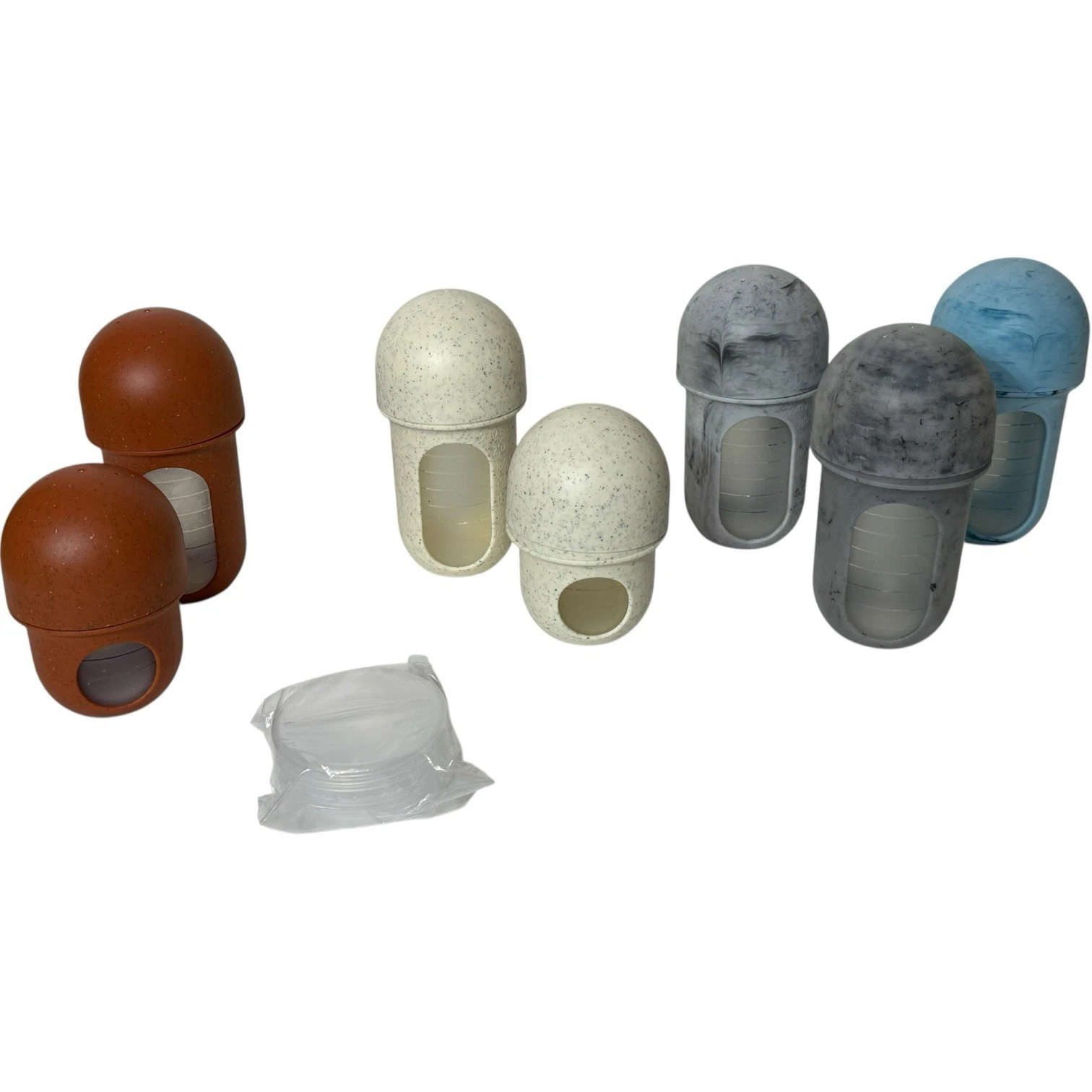 Boon Nursh Lot of 5-8 oz and 2-4 oz Baby Bottles With Nipples & 2 Storage Buns
Opens in a new window