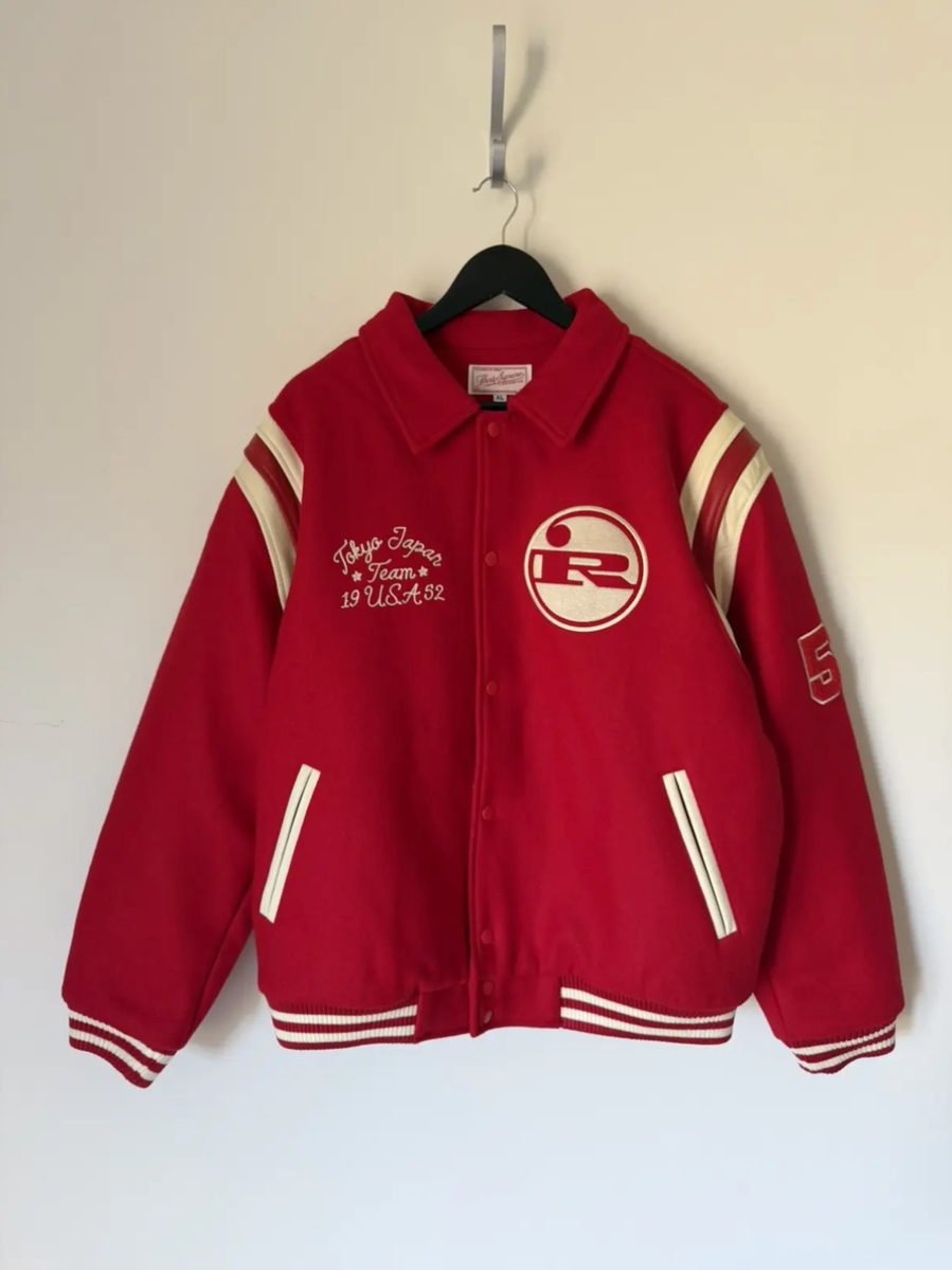 Golf Wang Marty Supreme Rockwell Ink Varsity Jacket - Size XL