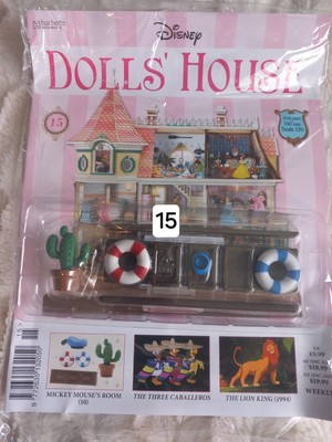 Disney dolls house magazine Issue 15, Mickey mouse's room, plant & decorations