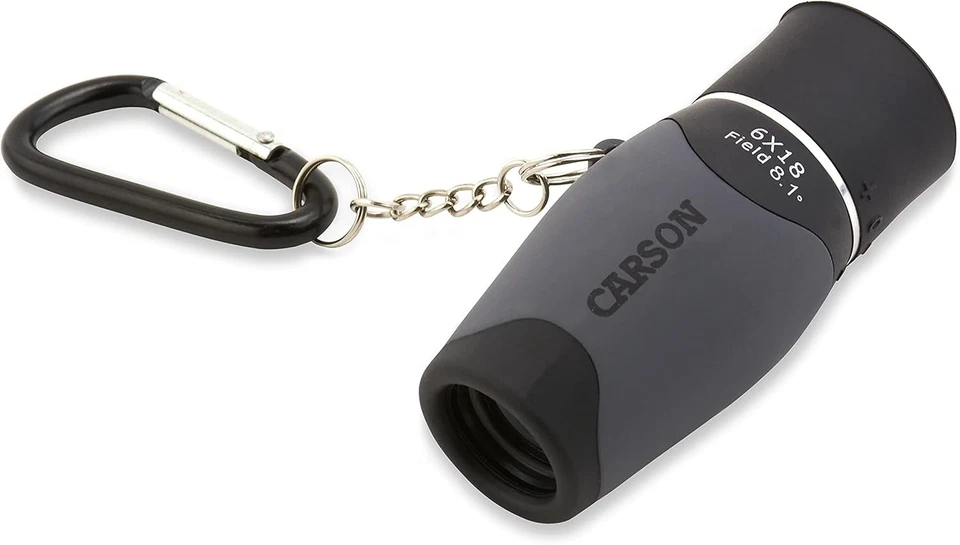 6x18 MiniMight Compact Monocular with Carabiner Clip - image 4 of 4