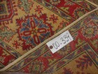 Authentic Kazak Pakistan Handmade Small Rug Wool Craftsmanship 1.10x3.5 Ft — photo 2
