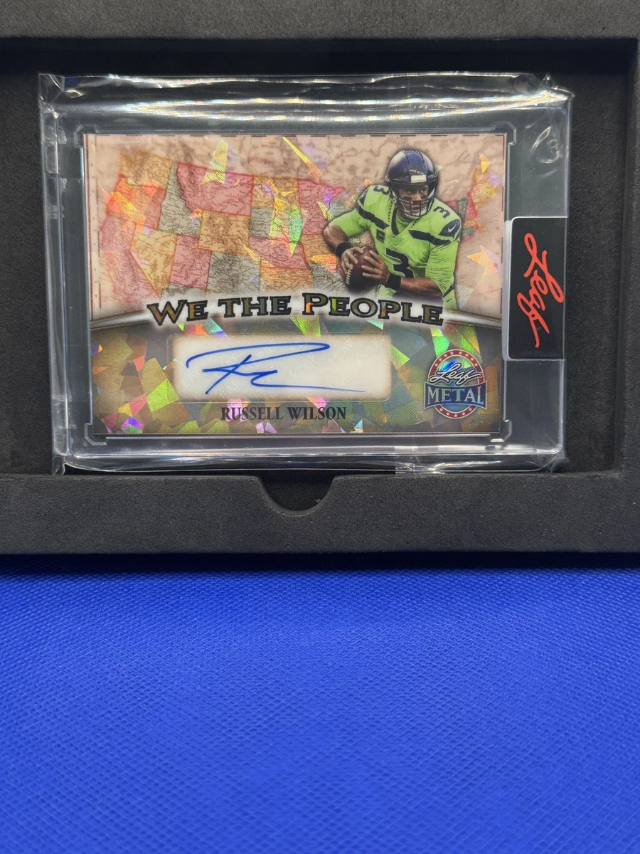 25+ Russell Wilson Autograph Football Trading Cards for sale