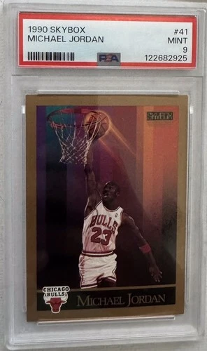 🔥‼️💎1990-91 Skybox Michael Jordan #41 PSA 9 Mint💎‼️🔥