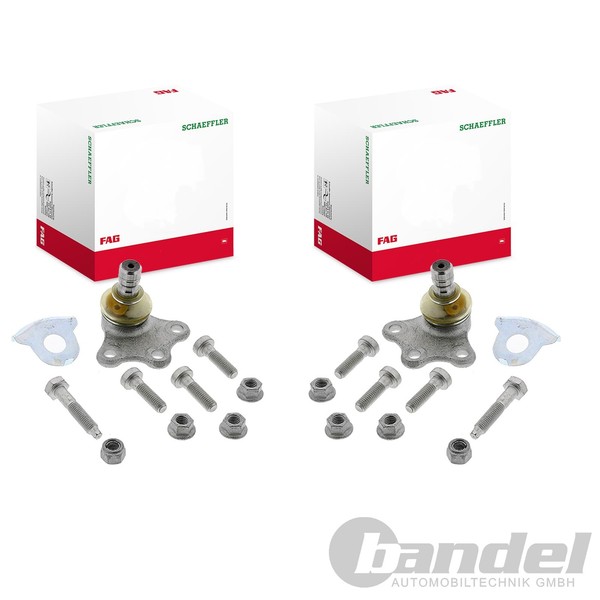 2X Schaeffler FAG Traggelenk FÜHrungsgelenk Vorne Passend FüR CitroËN C3 DS3 DS-image