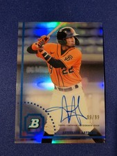 Aeverson Arteaga 2022 Bowman Heritage Chrome Prospect Refractor Auto /99 #CPA-AA