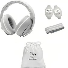 Baby Folding Ear Defenders Noise Reduction Hearing Protection Ear Muffs Foldable