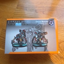 Infinity Corvus Belli Combined Army 2 x drones metal models