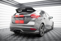 Maxton Design Diffusor Flaps Passend FüR Ford Focus ST Mk3 FL Schwarz Hochglanz