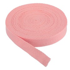 Cotton Twill Tape 15mm 10 Yards Cotton Ribbon Bias Binding Tape Peach Pink