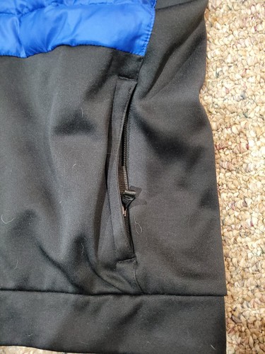 Spyder Jacket Lightweight Coat in Blue and Black - Picture 5 of 6