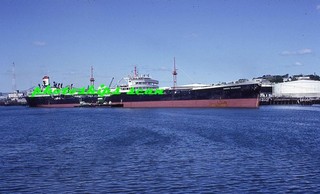 1 slide of US flag Amoco Spg Co T2 type tanker AMOCO DELAWARE (ex WOLF MOUNTAIN)