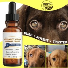 Pet Relief Advanced Vision Formula for Dogs with 18 Plant-Based Ingredients US