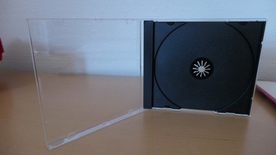 40 Professional CD Hüllen 1er Jewelcase 10,4 mm für je 1 BD / CD / DVD schwarz