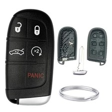 Replacement for Jeep Key Fob Shell Cover fits for Jeep Grand Cherokee CAR Black