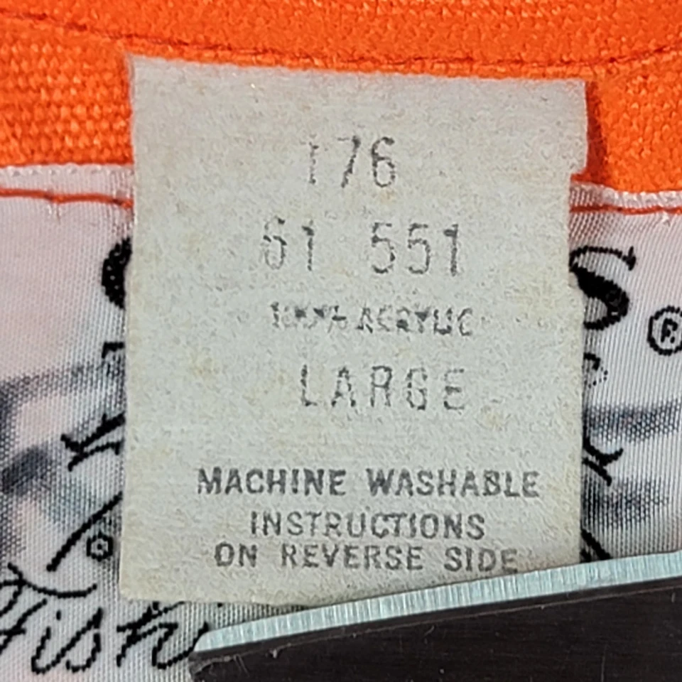 Vintage Orvis Fishing Hunting Vest Size Small 4 Button Back Storage Side Pockets - Image 4 of 4