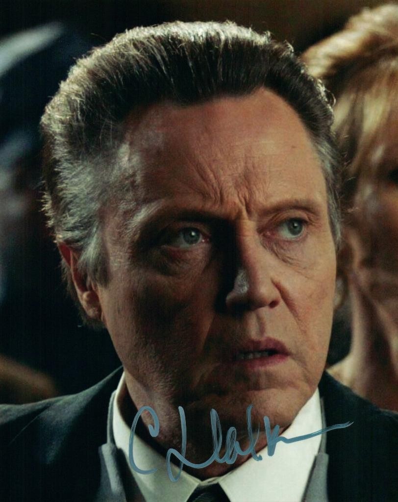 Christopher Walken signed 8x10 Photo autographed Picture with COA