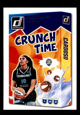 Kamilla Cardoso Crunch Time Press Proof 2025-26 Donruss WNBA #10