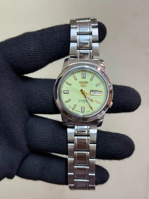 SEIKO 5 7S26-O9C2 MENS AUTOMATIC STAINLESS STEEL WATCH