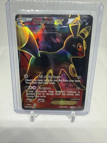 Pokémon Umbreon EX TCG Full Art Ultra Rare Card 119/124