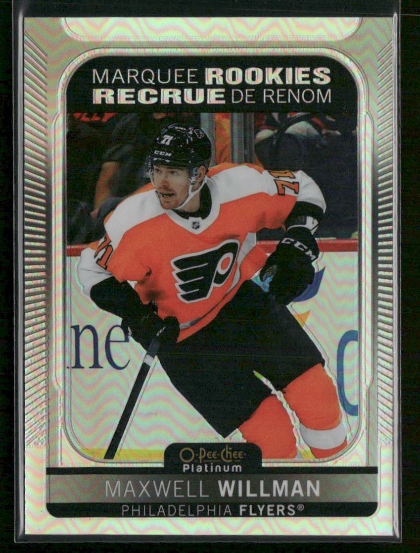 2021-22 O-Pee-Chee Platinum - Marquee Rookies Maxwell Willman #279 Rainbow (RC)