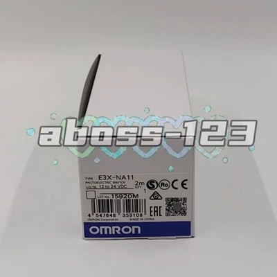 Omron E3X-NA11 PhotoElectric Switch#1pcs New In Box - Image 1 of 4