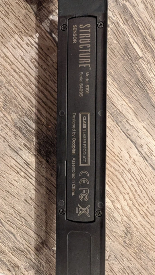 Sensor Estructura Occipital ST01 Con iPad 7ª Generación Foto 3 de 3