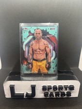 Carte Wanderlei Silva Auto Red Shimmer 2024 Topps Finest UFC - Signée
