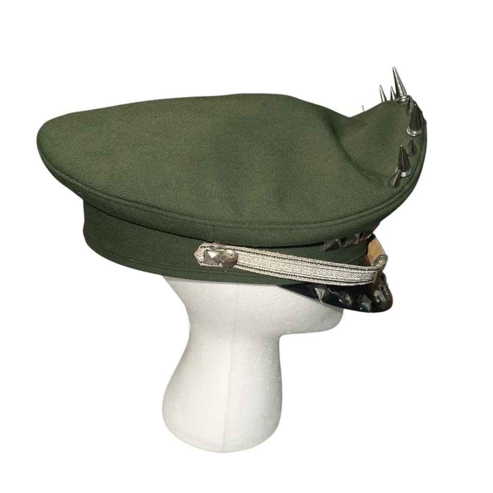 Vtg Albert Kempf Steampunk Cosplay Hat German Police Military Hat Sz 60 (7.5 US) - Image 4 of 4