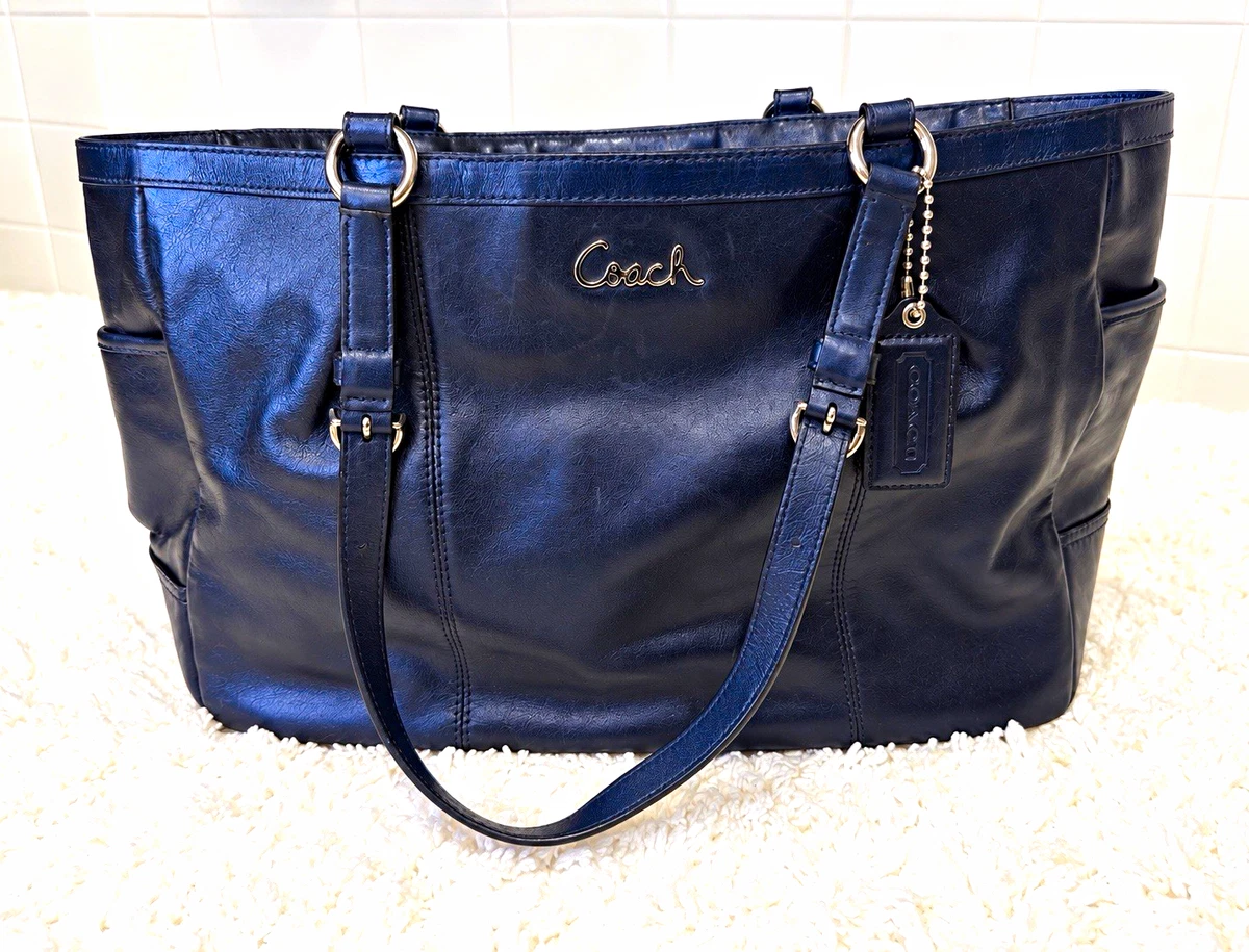 Coach Tote Blue Bags & Handbags for Women for sale - eBay