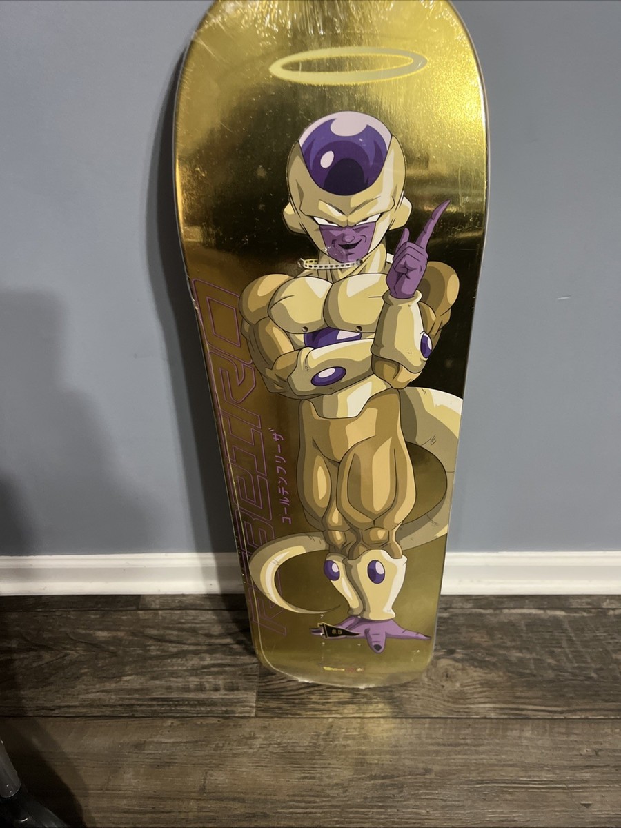 Dragon Ball Super Primitive Skatedeck - Golden Frieza Unused Clean