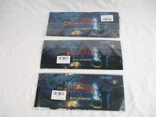 3D PVC Bats 64Pcs x 3 packs 192 total Halloween Indoor Wall Decor in 5 Sizes