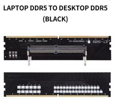 2x DDR5 SODIMM Adapter - Laptop zu Desktop (S...