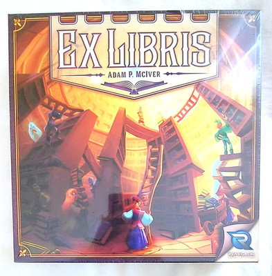 Ex Libris Board Game: Strategy Adam P. McIver,  Ages 10+ New, Sealed