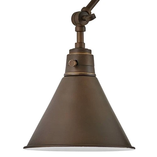 Hinkley Sconce Arti Medium Swing Arm Single Light Sconce 18.25" Olde Bronze - Picture 5 of 6